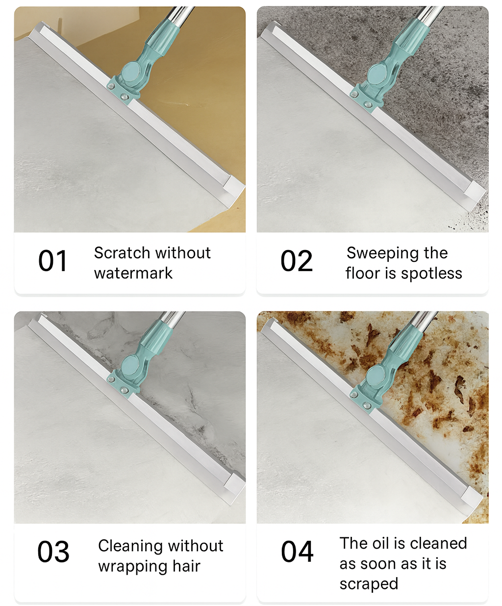3-in-1 Magic Squeegee Broom